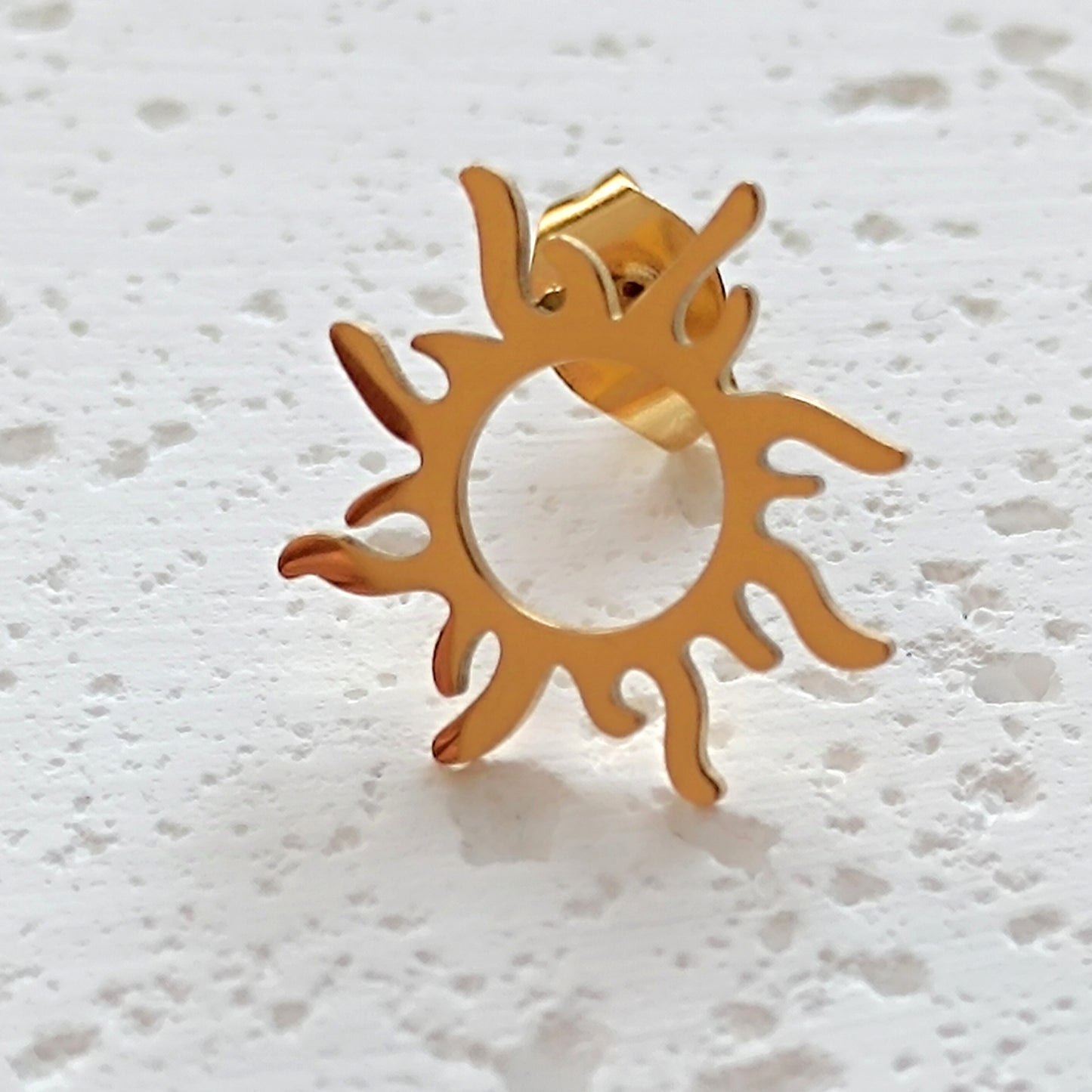 Ohrstecker Sonne