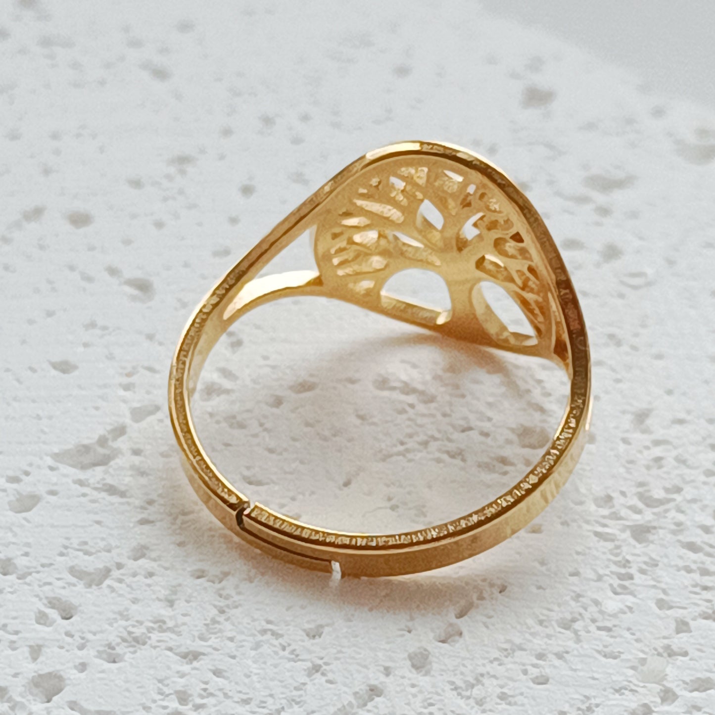 Ring Edelstahl Tree of Life