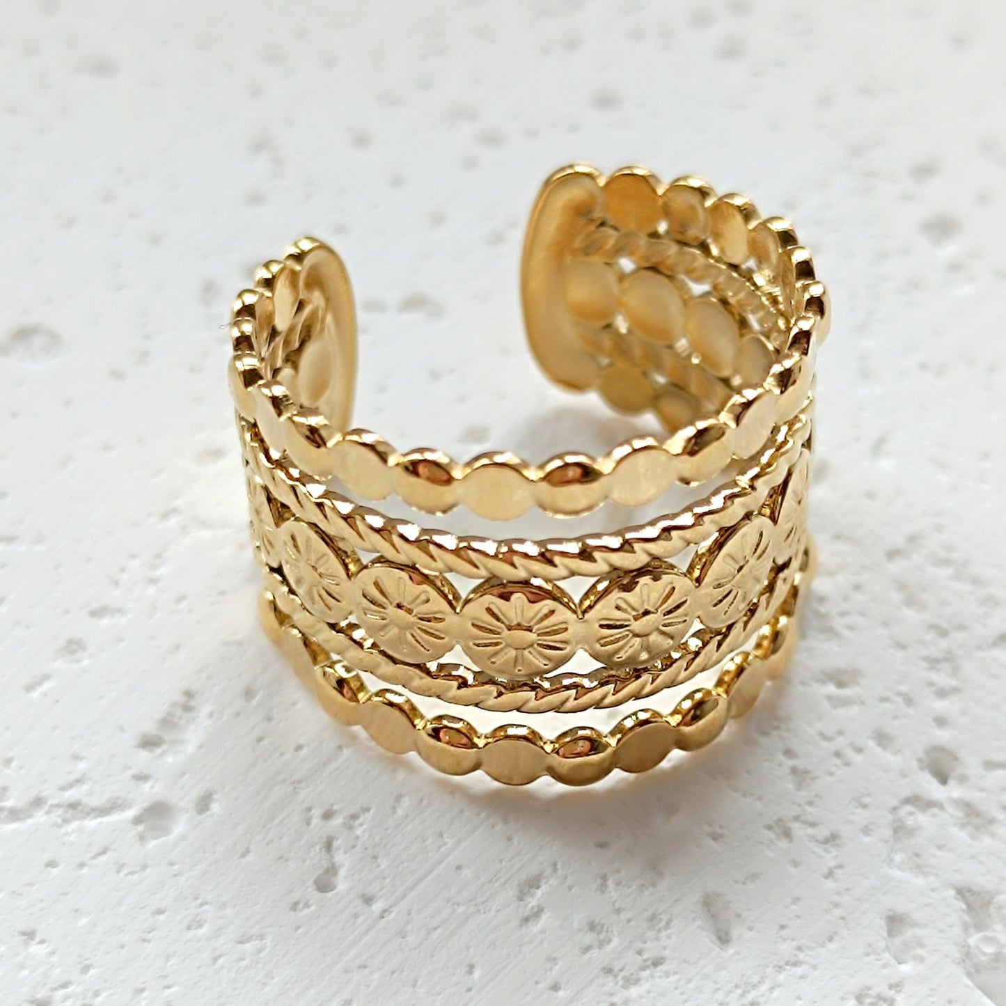 Ring Stapellook