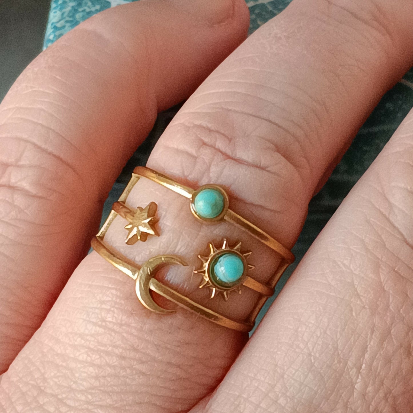 Ring Sun Moon Stars
