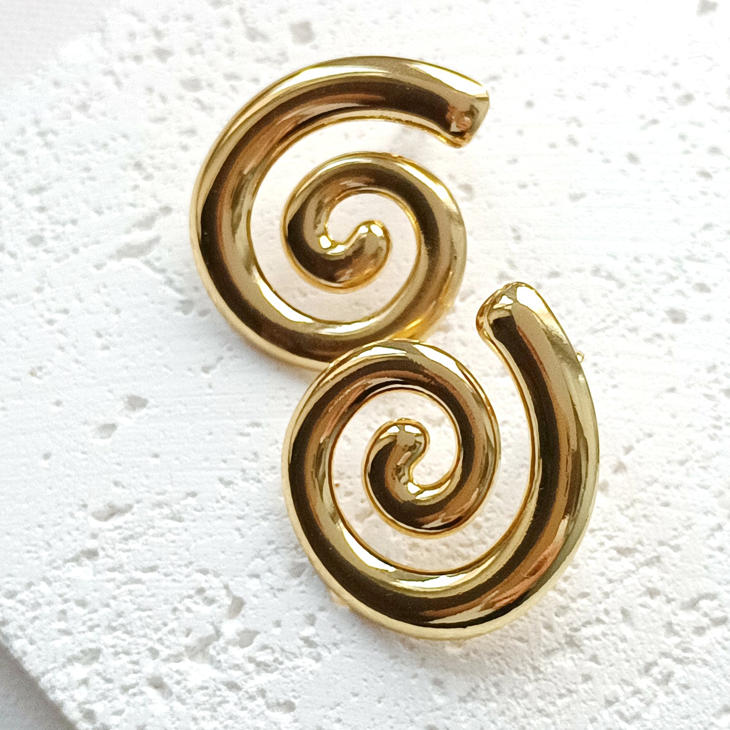 Ohrstecker Edelstahl Spirale