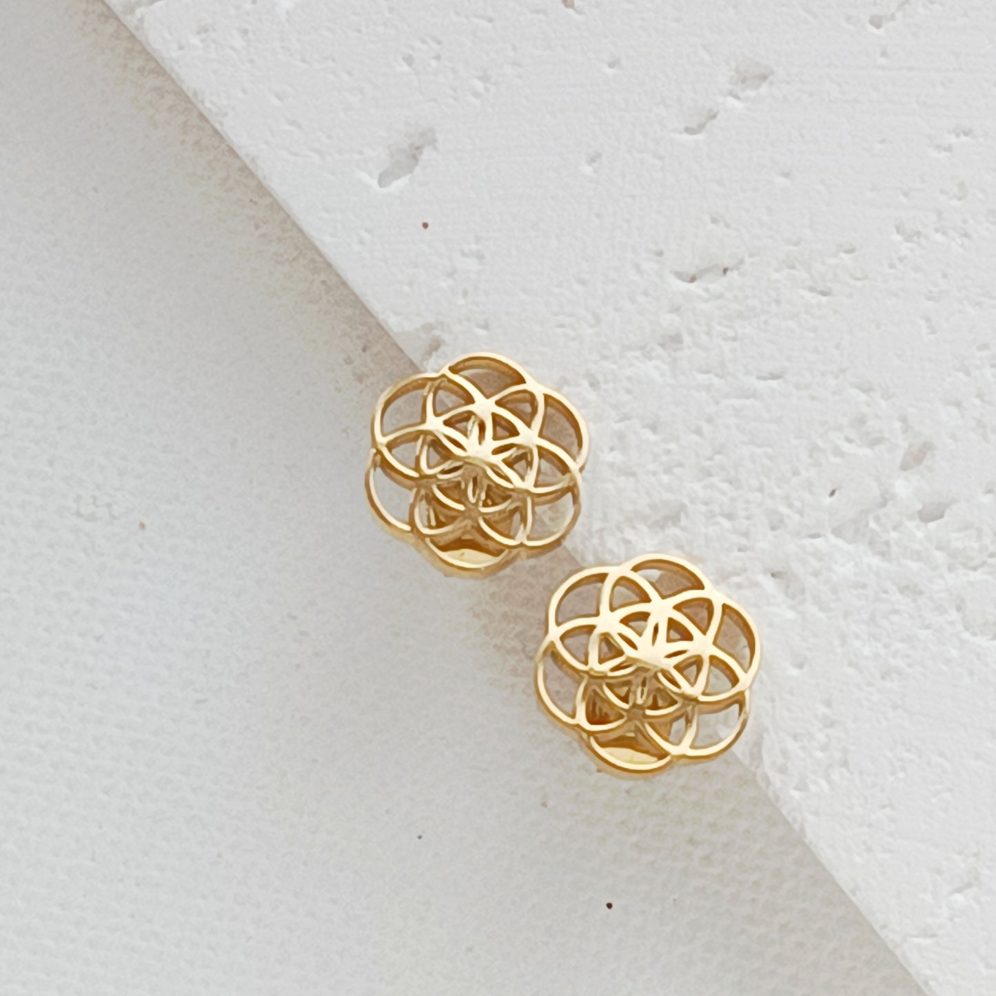 Ohrstecker Flower of Life
