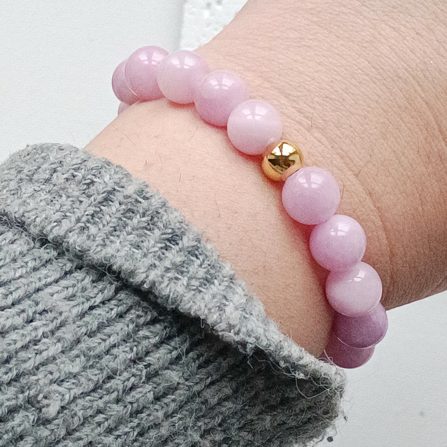 Armband Chunky rosy