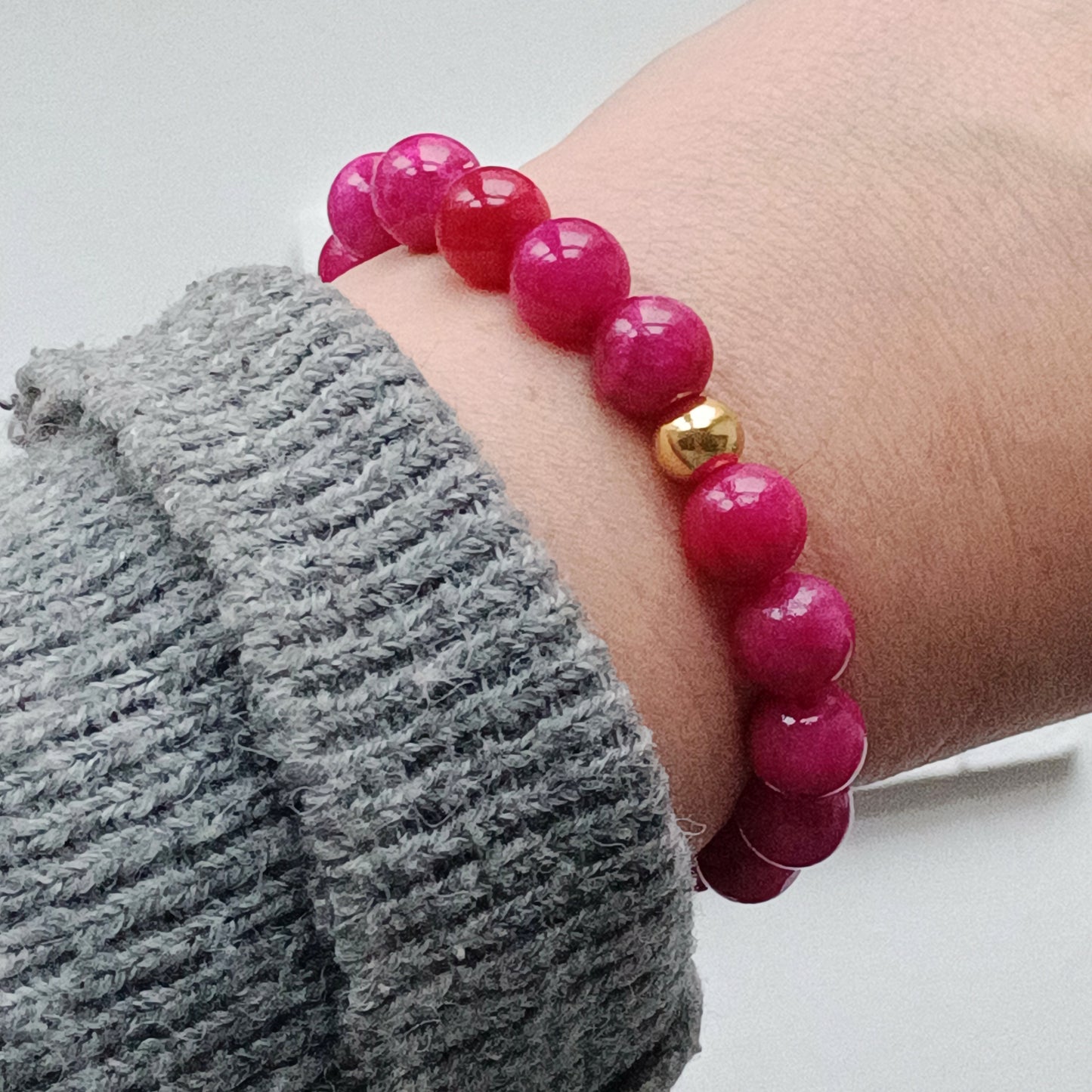 Armband Chunky cherry