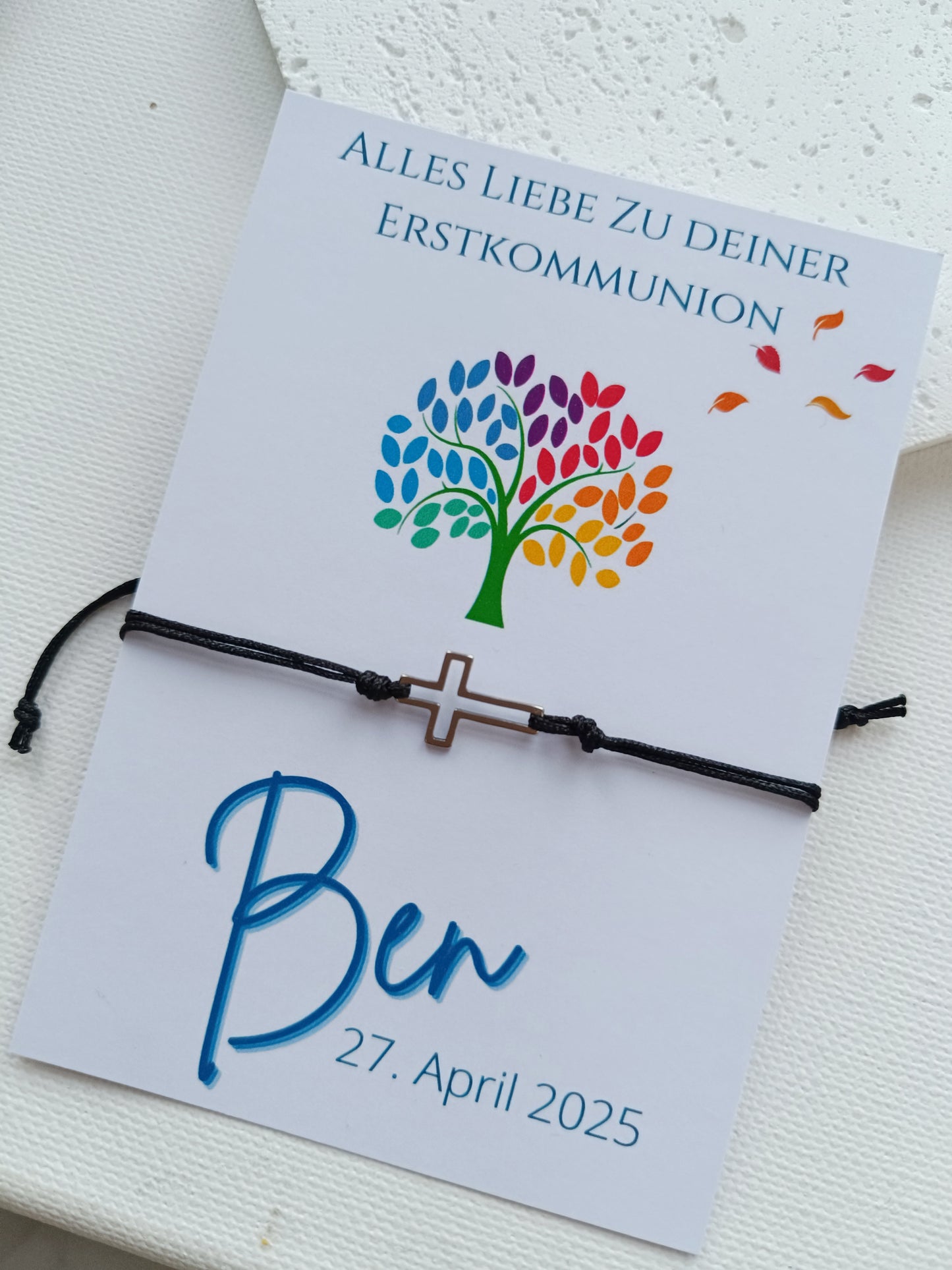 Kreuzarmband personalisiert