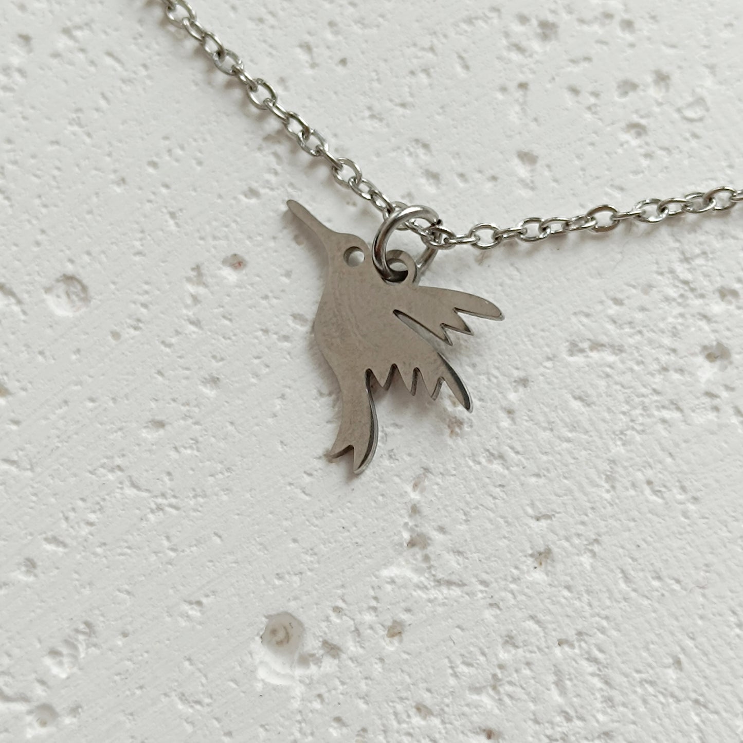 Edelstahlkette Eisvogel