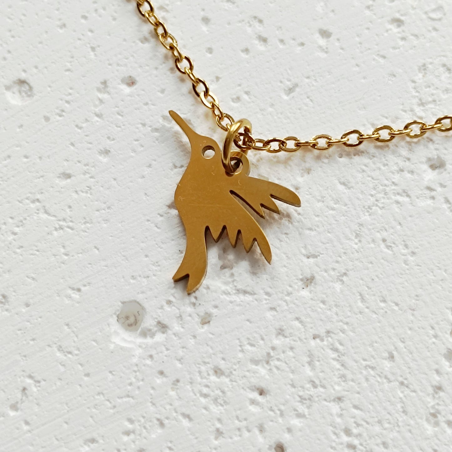 Edelstahlkette Eisvogel