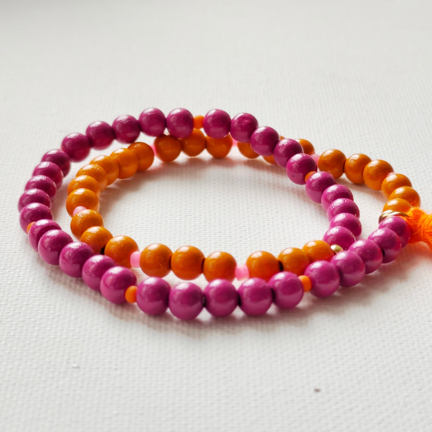 Twin Mala Pink / Orange