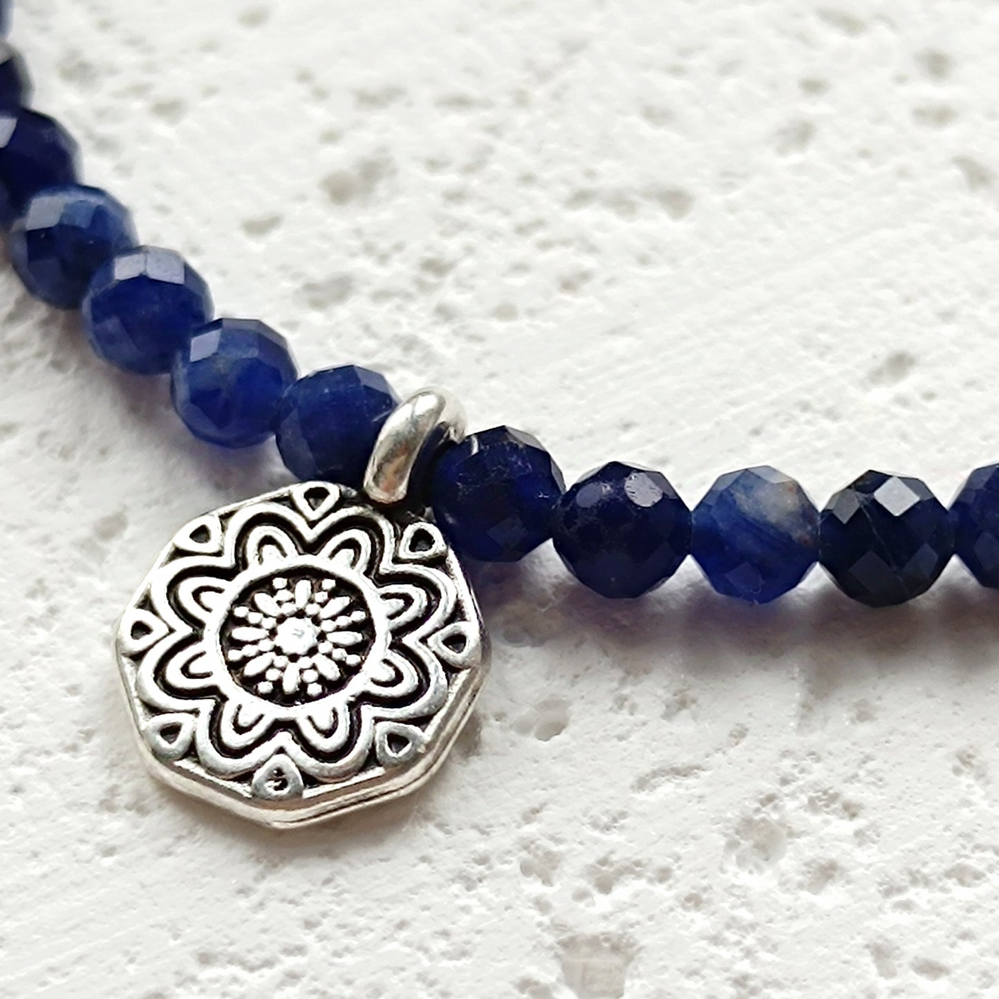 Armband Apatit Sodalith