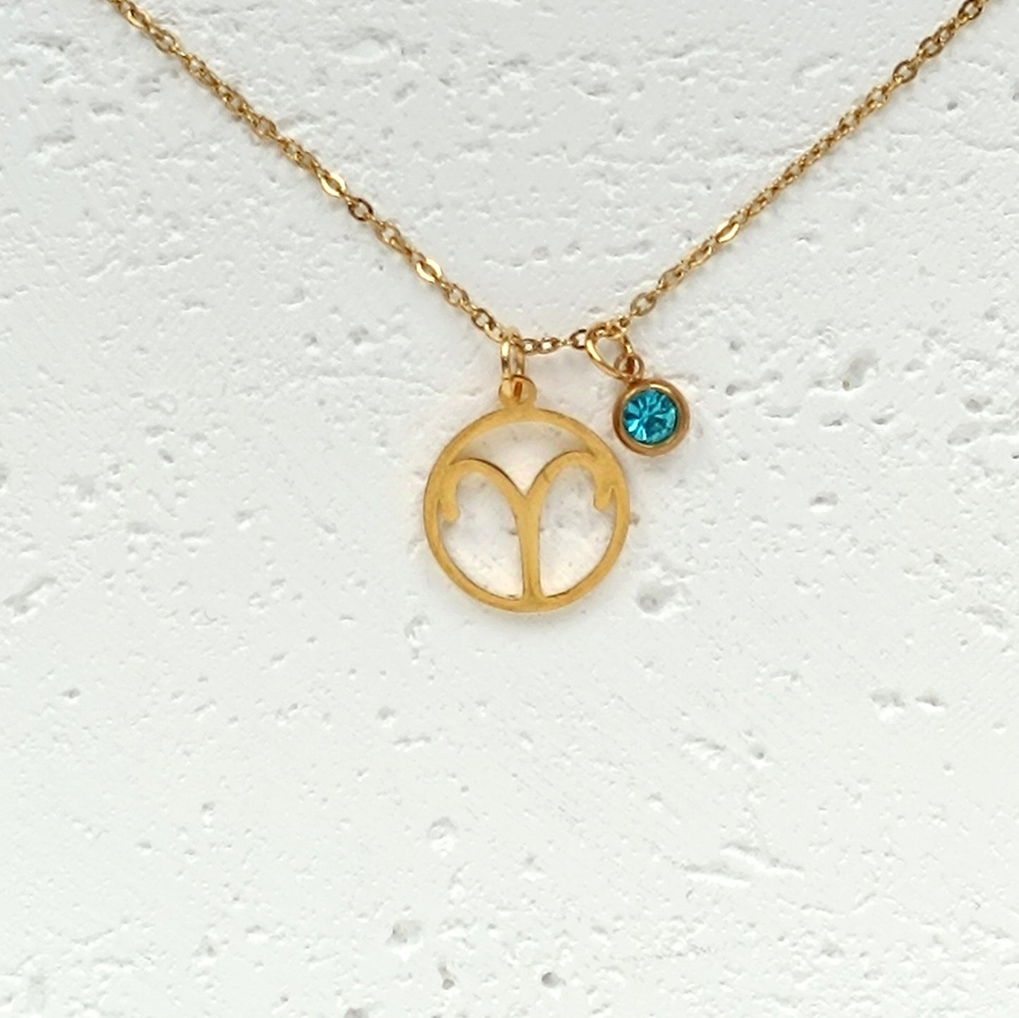 HALSKETTE Sternzeichen Geburtsstein