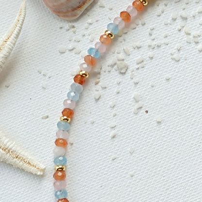 HALSKETTE Jade Pastel