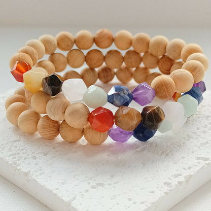 Armband  Chakra Star