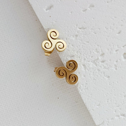 Ohrstecker Triskelion