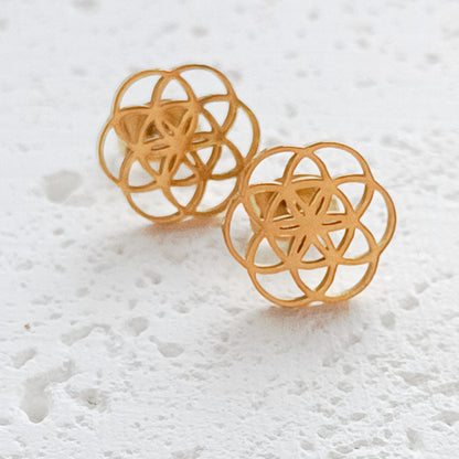 Ohrstecker Flower of Life
