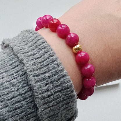 Armband Chunky cherry