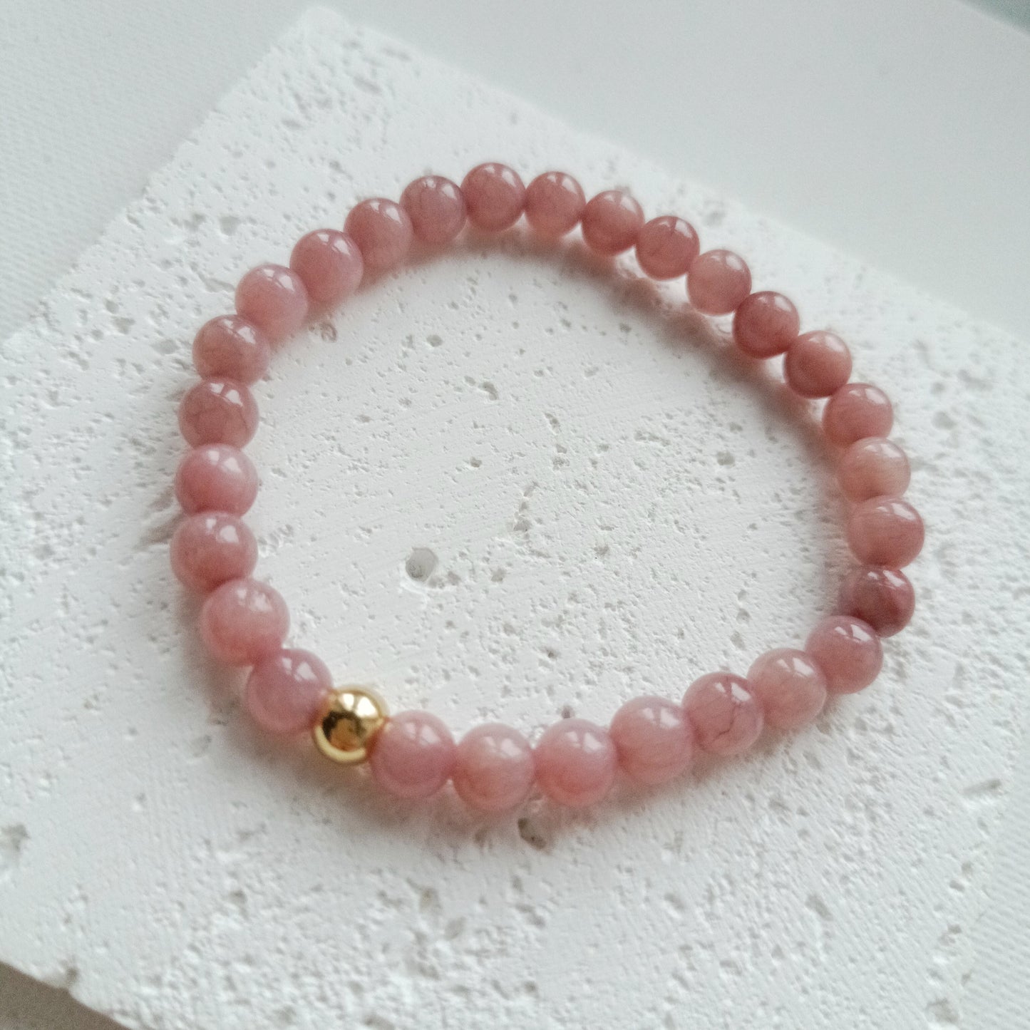 Armband skinny Rose brown