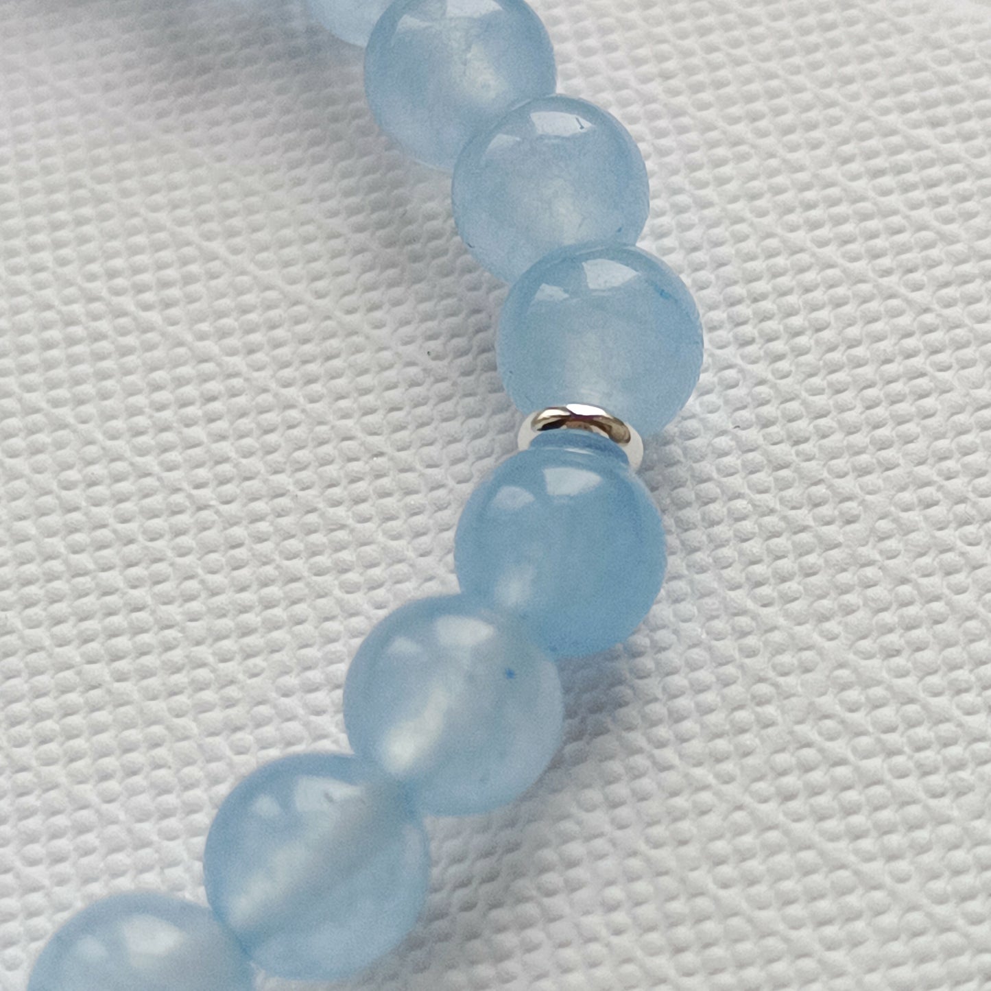 ARMBAND JADE AQUAMARIN