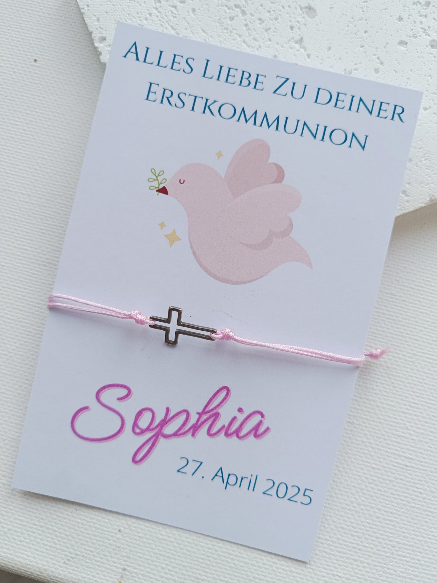 Kreuzarmband personalisiert