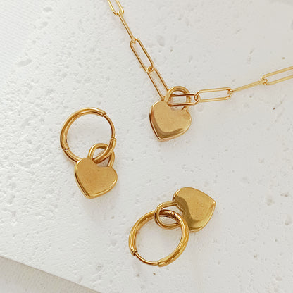 Kette Paper Clip Heart