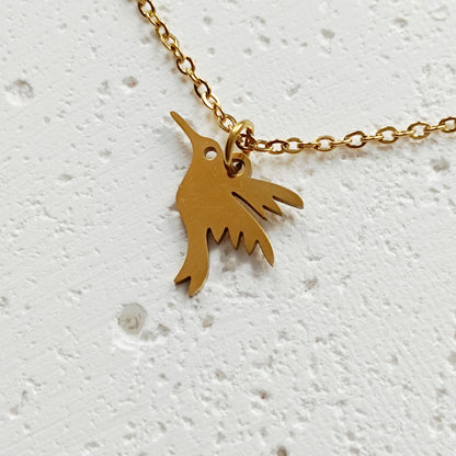 Edelstahlkette Eisvogel