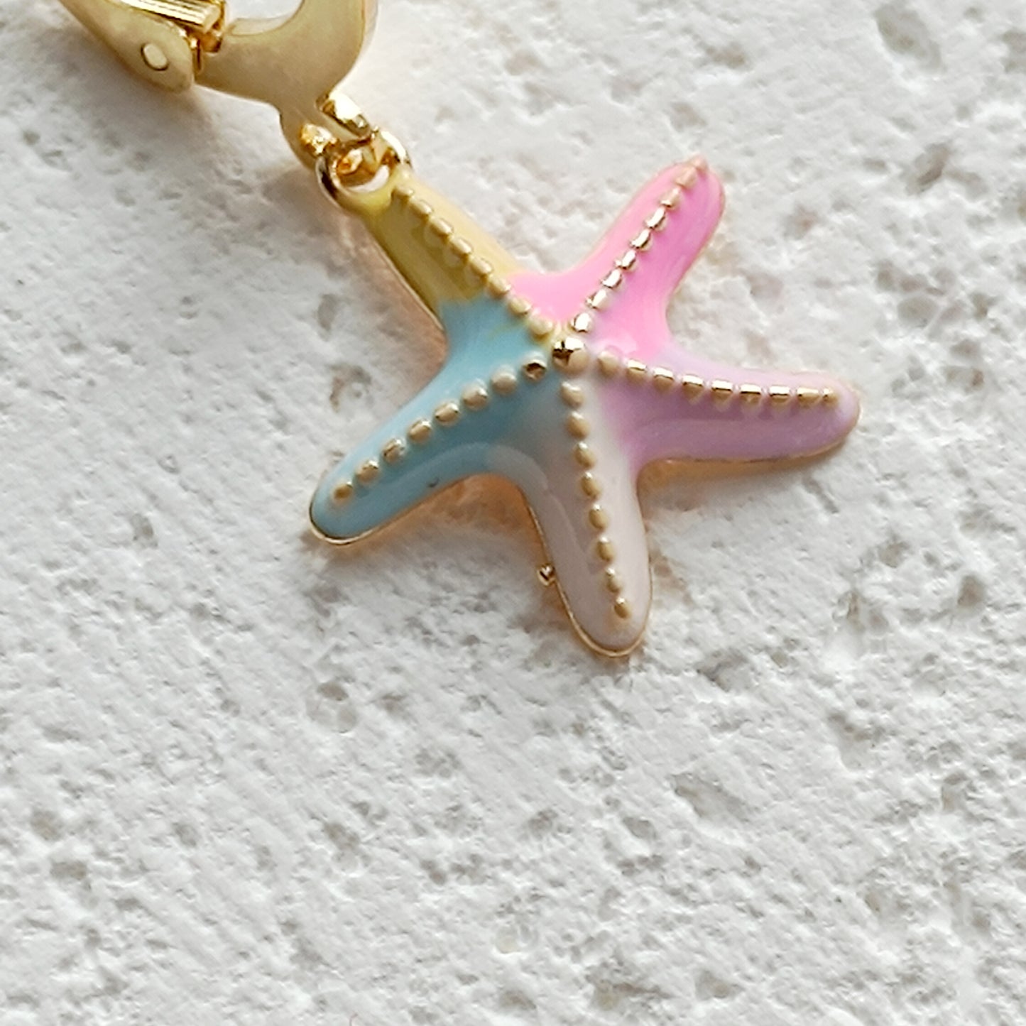 Halskette Pastell Starfish 18k