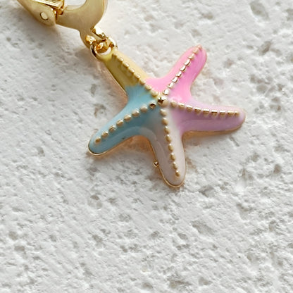Halskette Pastell Starfish 18k