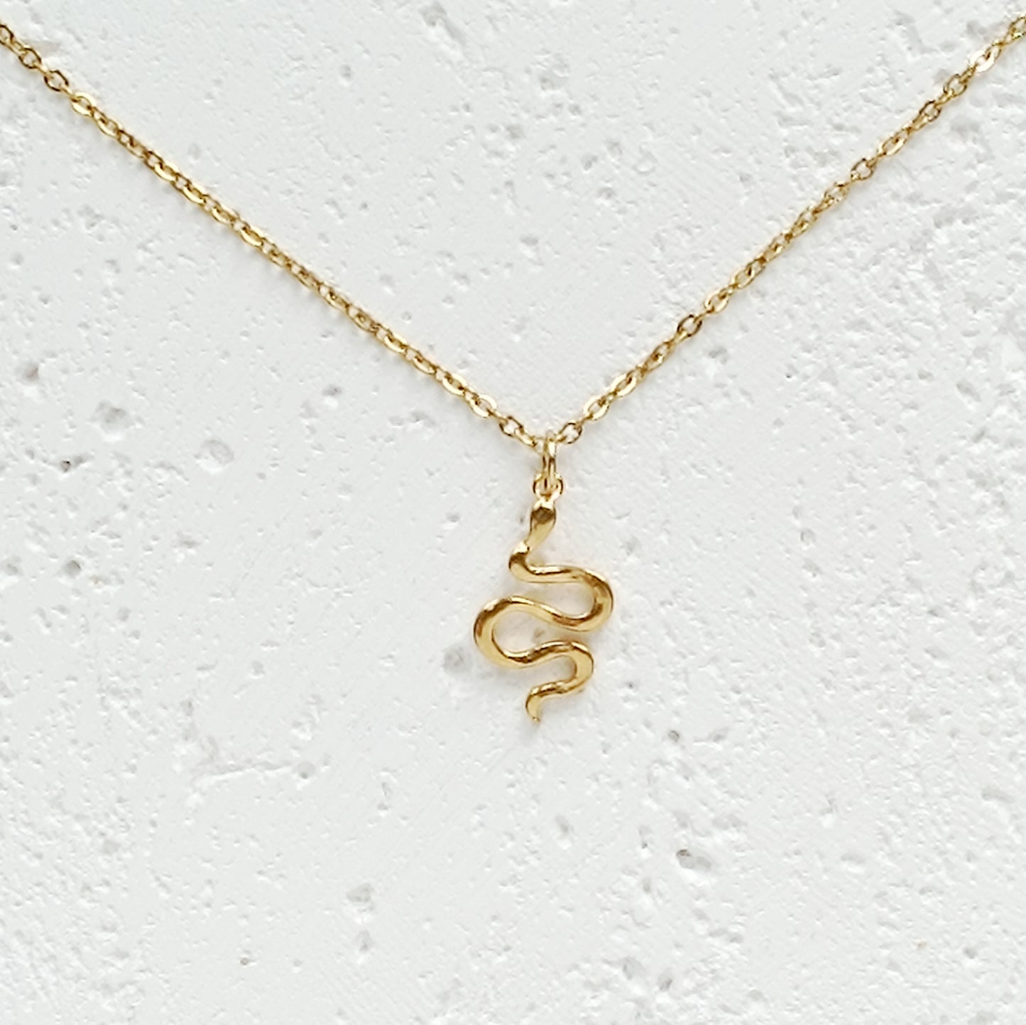 Edelstahlkette Snake