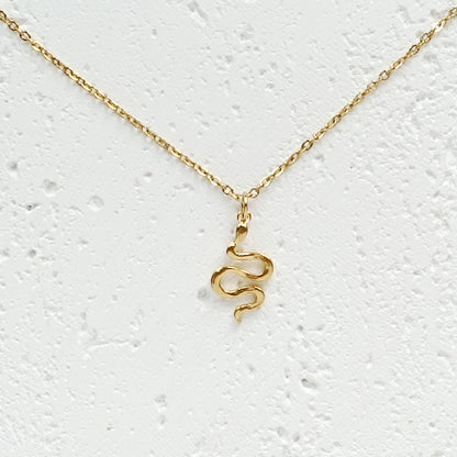 Edelstahlkette Snake