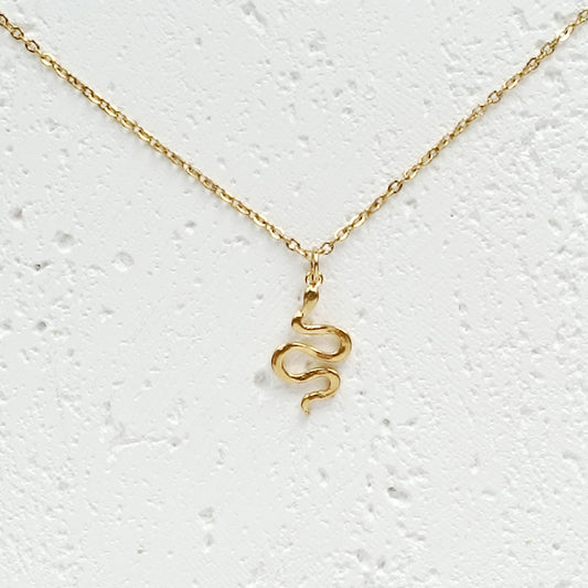 Edelstahlkette Snake