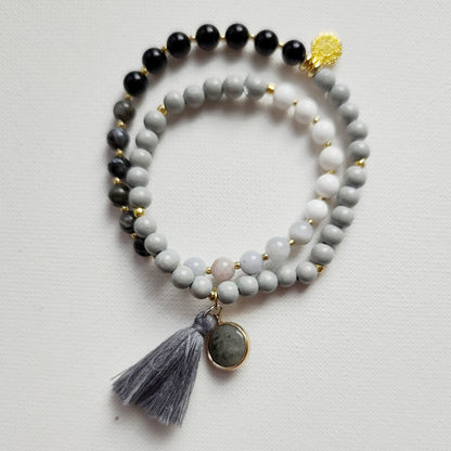 Twin Mala grau / schwarz